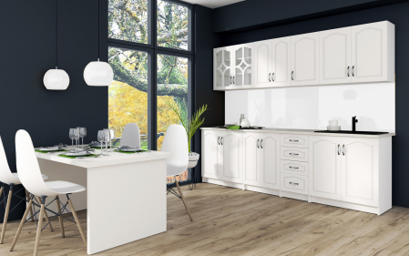 Bucatarii - Bucătărie Olea RO MDF Alb 2,6 m