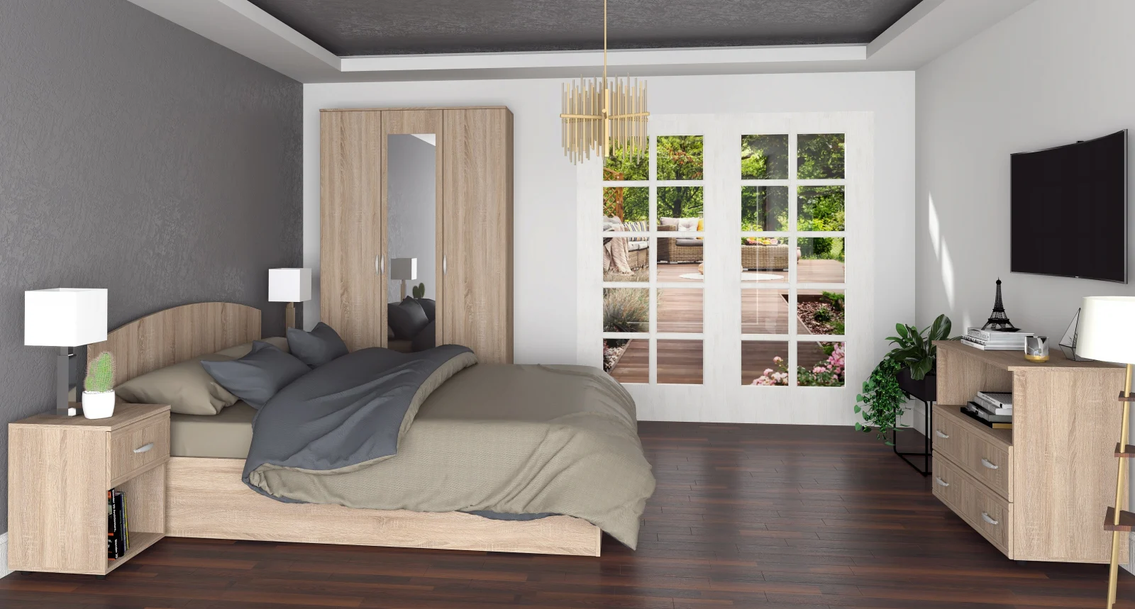 Seturi Dormitor - Dormitor Florin Sonoma