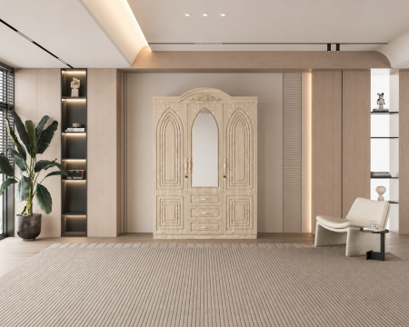 Dressinguri & Dulapuri - Dulap ZQW 011MDF 3U/3S 150x52x211 cm