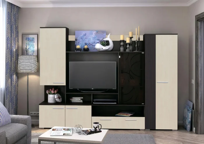 Seturi Living - Living Siena Wenge Mesteacan  260x41x194 cm