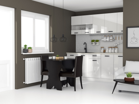 Mese - Masa bucatarie KC-1 UA Wenge 90x60x73 cm