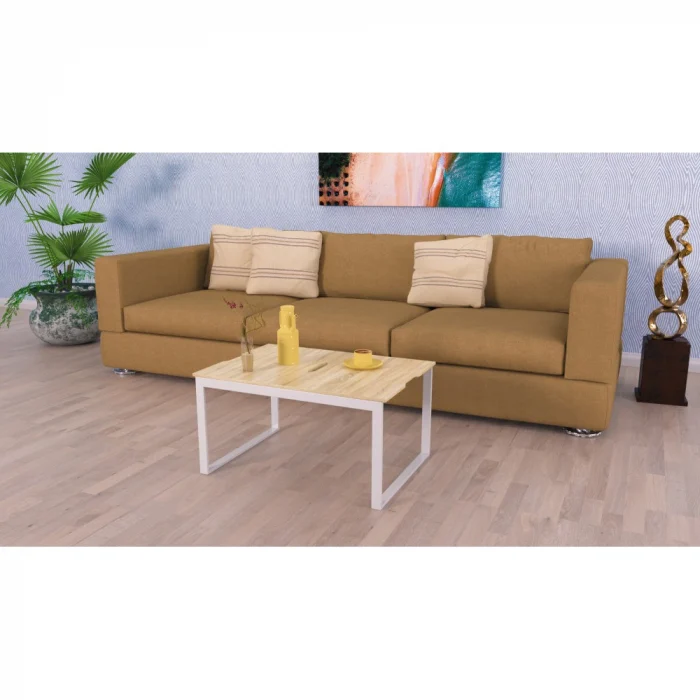 Masute - Masa Cafea Fidji Combo Alb Sonoma