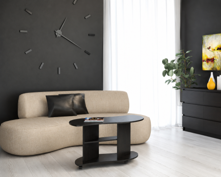 Mobila Hol - Masa De Cafea Viraj Ro Wenge 110x60x54 cm