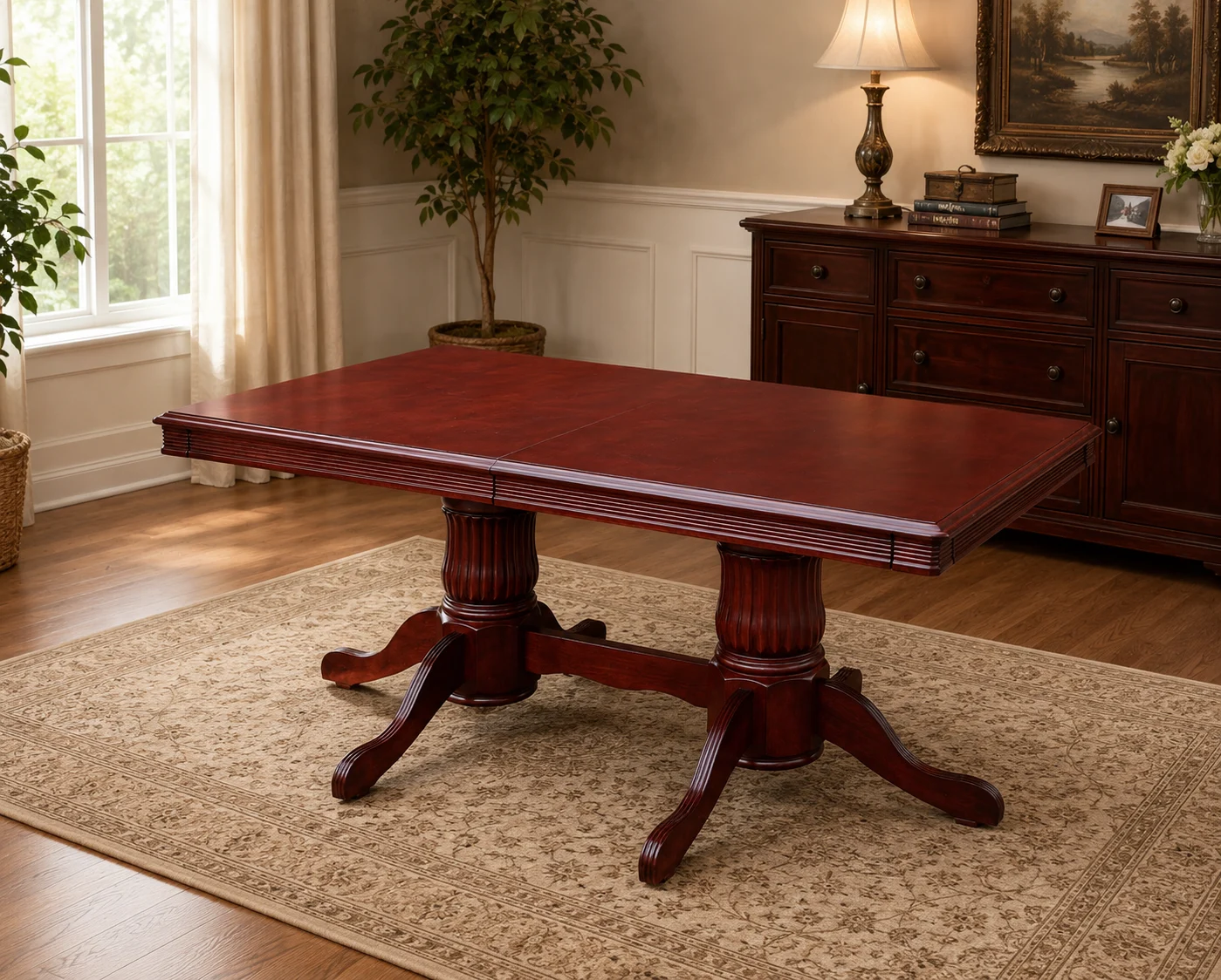Mese - Masa extensibila RH7132  Mahon 160x100x77 cm