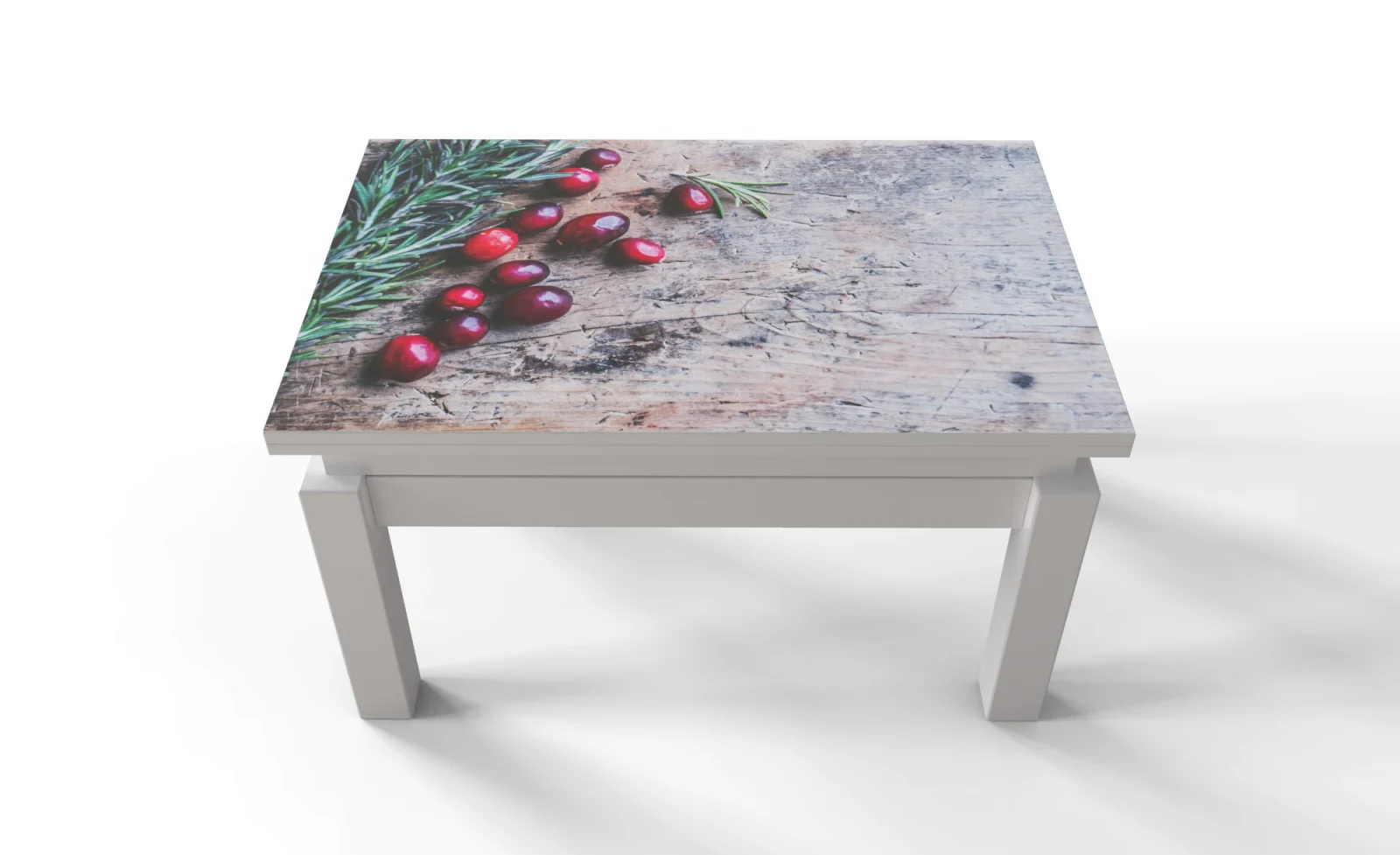 Masute - Masa Transformer Butterfly Print 4 Alb