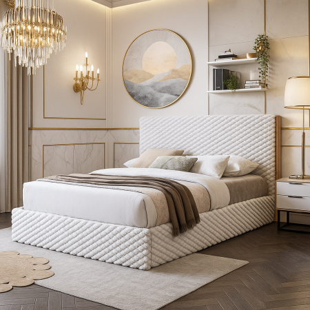 Mobila Dormitor - Pat Tapitat Dream 160x200