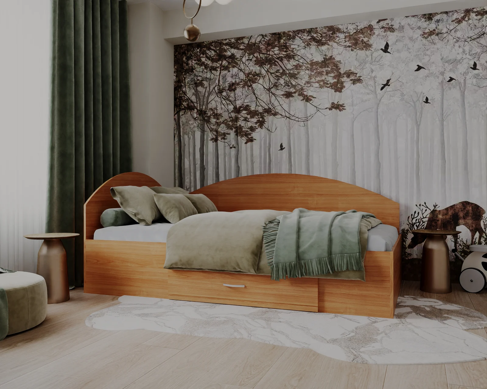 Paturi - Pat Teo Colt 120 Cires