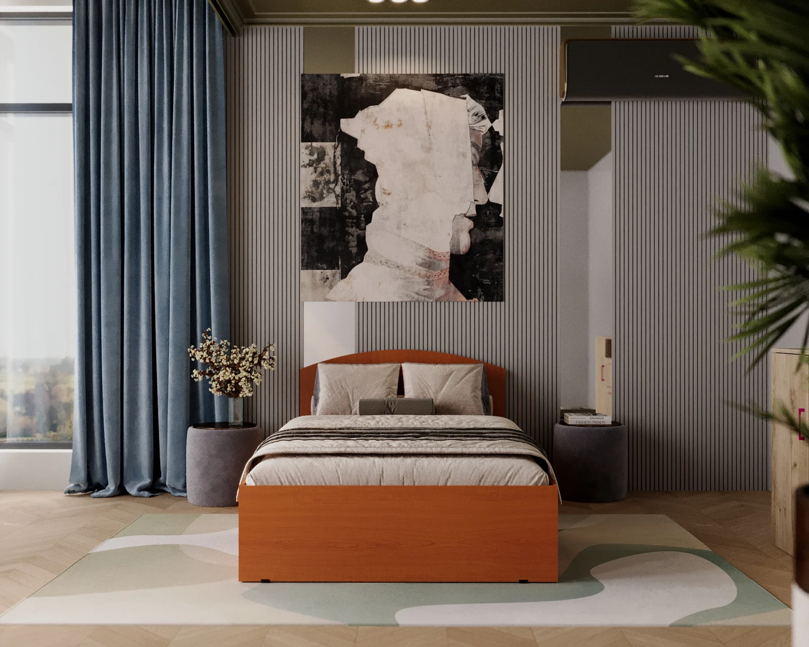 Paturi - Pat Mijloc 120 Cires