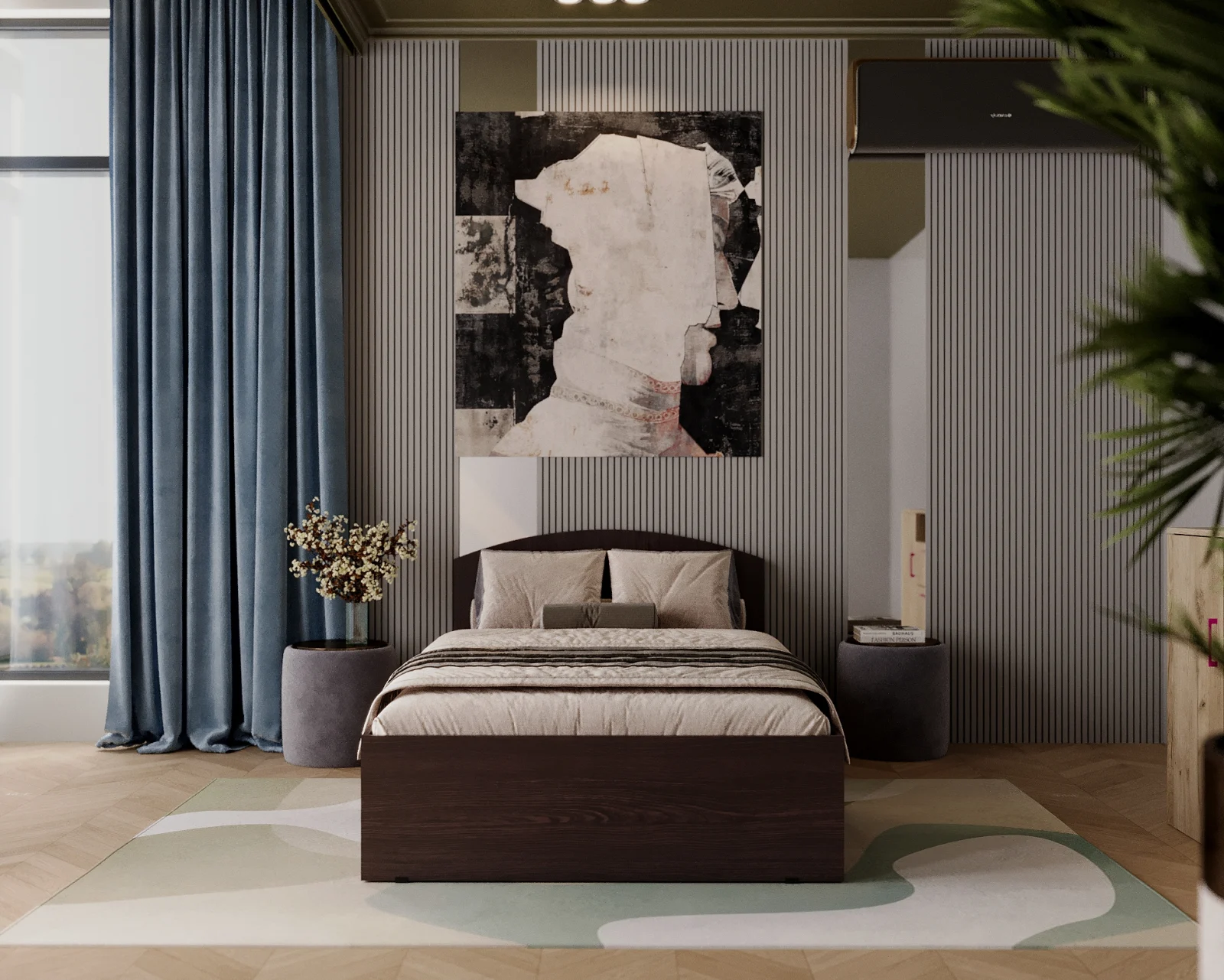 Paturi - Pat Mijloc 120 Wenge