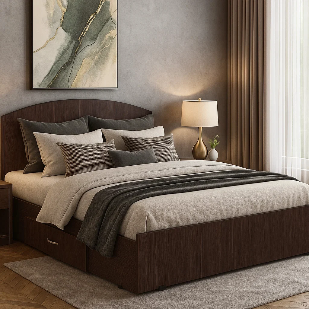 Paturi - Pat Teo Mijloc 120 Wenge