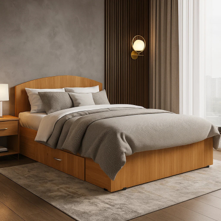 Mobila Dormitor - Pat Teo Mijloc 160 Cires