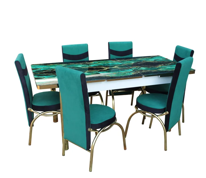Seturi Dining - Set masă cu 6 scaune AYK 5