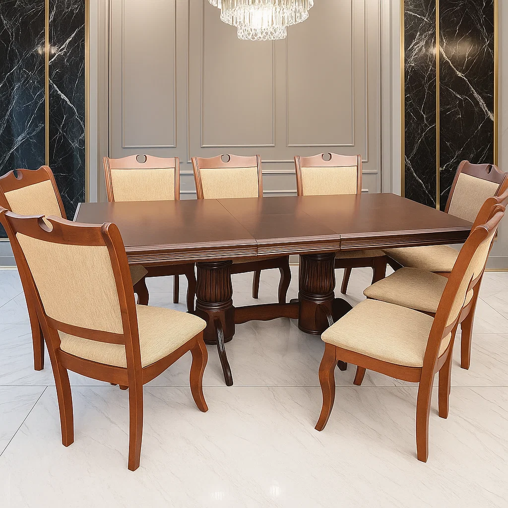 Seturi Dining - Set Masa Jolly + 8 Scaune