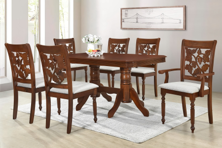 Seturi Dining - Set masa RH7074 cu 4 scaune RH8030C si 2 scaune RH8030CA