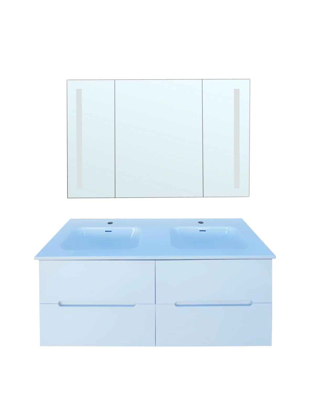 Mobila baie - Set mobilier baie 1106 121x47x48cm