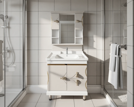 Set mobilier baie - Set mobilier baie 858 81x48x81cm