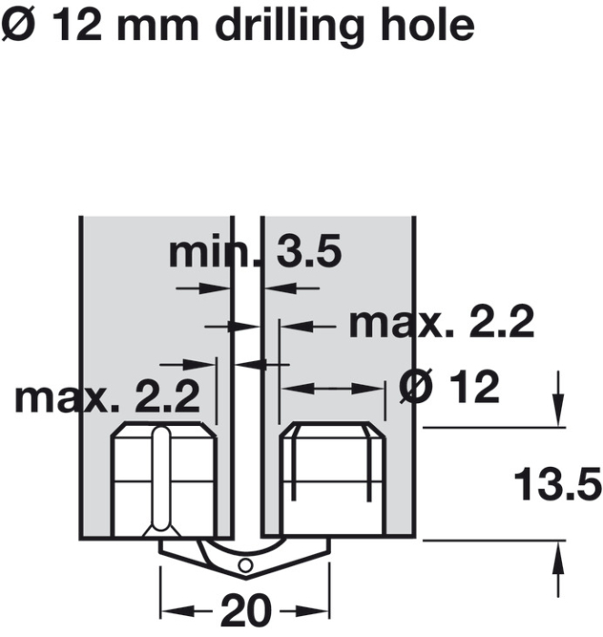 Balama, Zysa, pentru montare ascunsă [3]