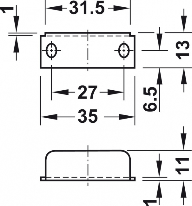 Broască pentru înșurubat cu zăvor cu arc, cu cilindru de închidere cu plăcuțe [4]