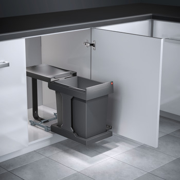 Coș de gunoi extractibil Hailo Solo, găleată 1 x 20 litri [2]