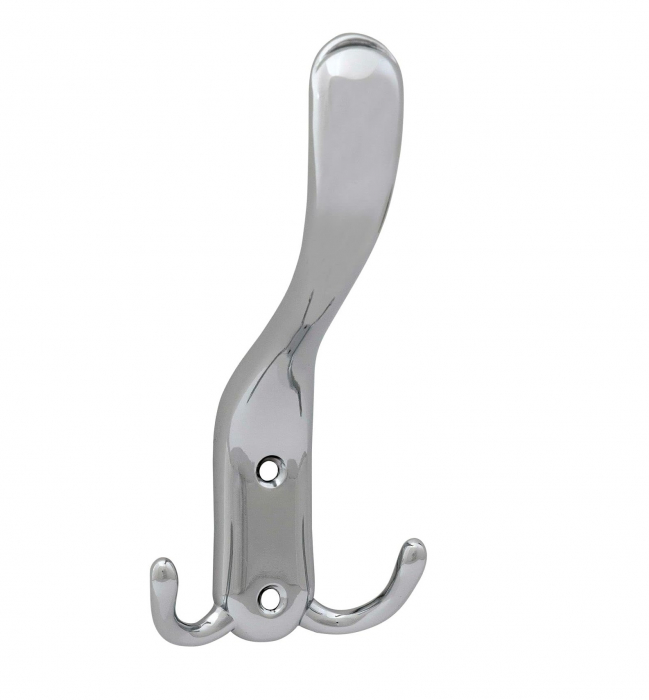 Cuier / carlig pentru mobila Crom lucios 160 mm x78 mm [1]