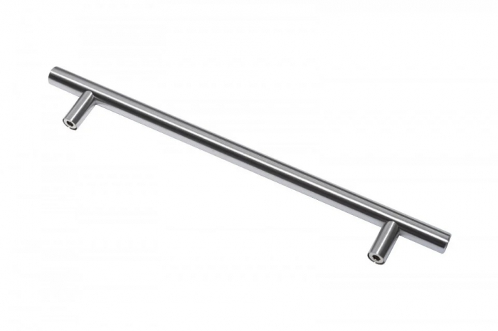 Maner cilindric model FI 12, 128 mm, finisaj inox [2]