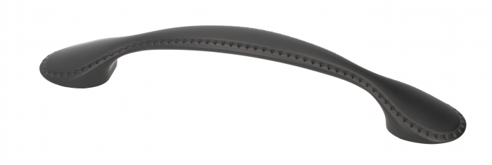 Mâner pentru mobilier Zamak, Negru mat [1]