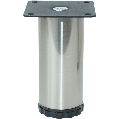 Picior mobilier YZY , Inox periat, H 100 mm [1]