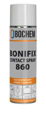 Adezivi și spray-uri curățare suprafețe - Adeziv BONIFIX CONTACT SPRAY 860 500ml