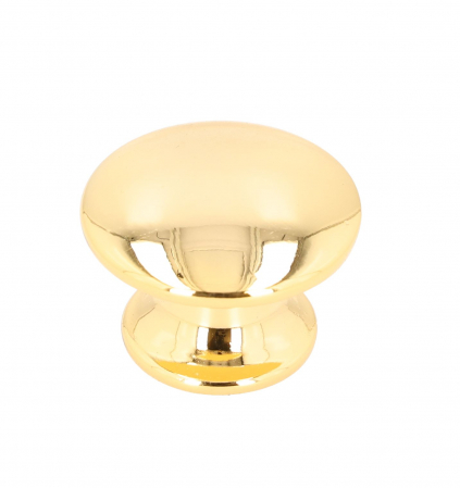 Butoni - Buton pentru mobilier 30 mm, auriu lucios