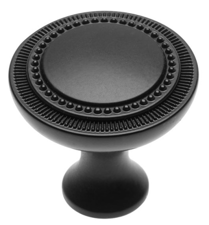 Butoni - Buton pentru mobilier IMPERIA, 31X31 mm, negru mat