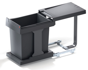 Solutii depozitare - Coș de gunoi extractibil Hailo Solo, găleată 1 x 20 litri