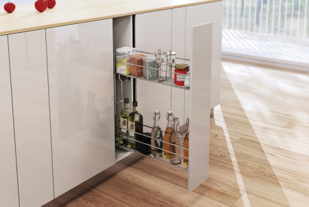 Cos Jolly Standard, 300/245x450x470 cu 2 nivele, extragere totala cu mecanism amortizare si autoinchidere [2]