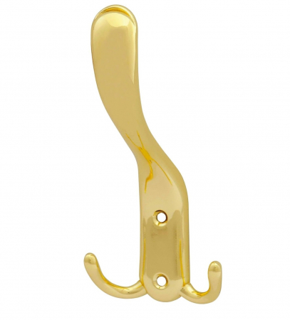 Cuiere si carlige - Cuier / carlig pentru mobila Auriu Lucios 160 mm x78 mm