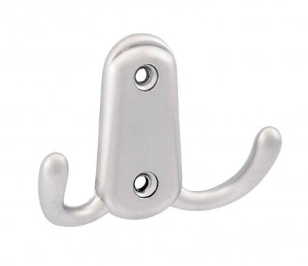 Cuiere si carlige - Cuier / carlig pentru mobila Nichel Mat 55 mm x 78 mm