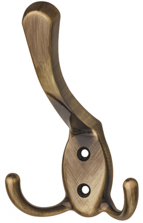 Cuiere si carlige - Cuier Trapani,zinc,bronz periat,75x123mm