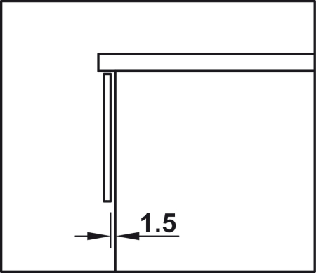 Glisiere sub sertar Matrix UM S30, 450 mm, extragere totală, cuplaje fixare sertar cu reglaj 1D, cu mecanism amortizare și autoinchidere [2]