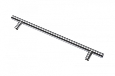 Maner cilindric model FI 12, 128 mm, finisaj inox [1]