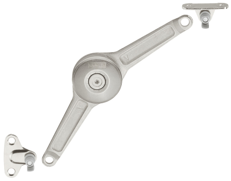 Utile pieselor de mobilier - Set mecanism Duo standard, pentru susținere sau rabatare front de mobilier din lemn/PAL/MDF sau ramă din aluminiu