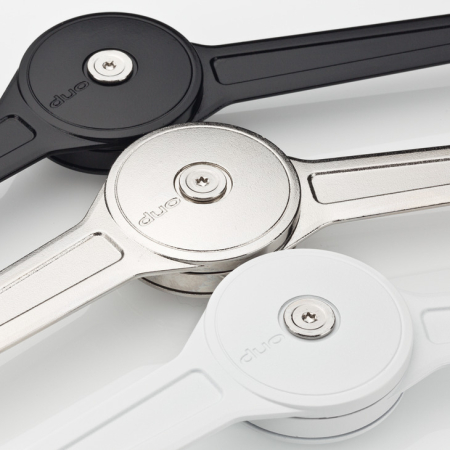 Set mecanism Duo standard, pentru susținere sau rabatare front de mobilier din lemn/PAL/MDF sau ramă din aluminiu [2]