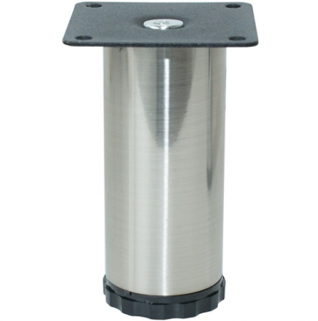 Solutii pentru mobilier - Picior mobilier YZY , Inox periat, H 80 mm