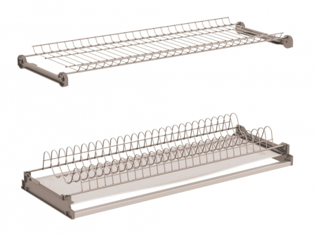 Solutii pentru bucatarie - Scurgator vase Deluxe, 2 nivele, corp 900mm, inox