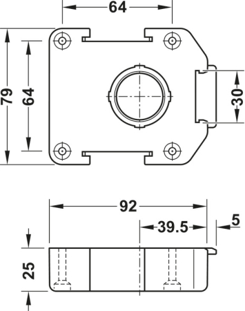 Suport pentru picior AXILO™ 78 [1]