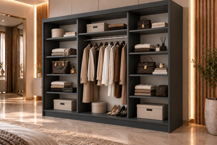 Dressing Emporio 250x200 Gri Antracit și Cașmir [4]