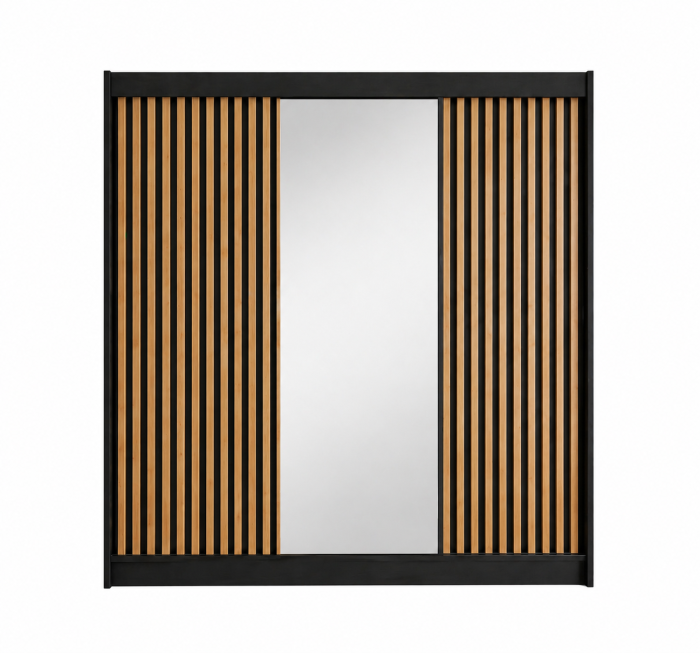 Dressing Loft Riflaj 250x200 Gri Antracit&Sonoma [3]