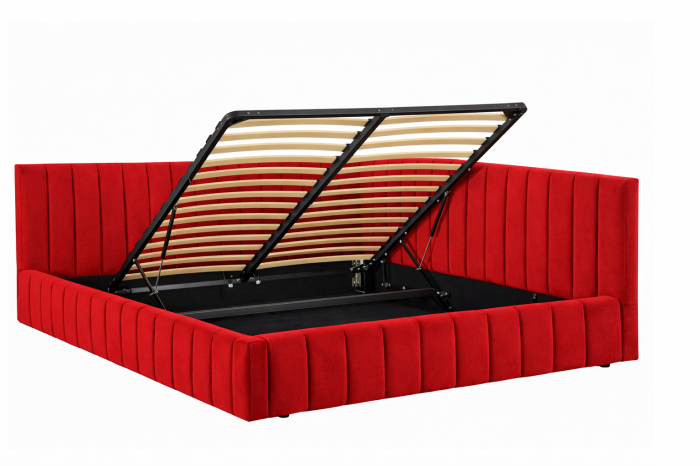 Pat Cairo Corner 180x200 cu Somieră Rabatabilă [3]