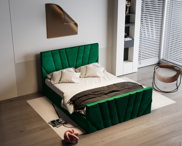 Pat Tony Tapițat Verde [3]