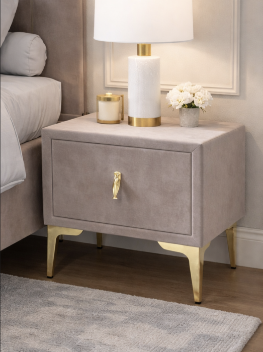 Set Pat Lux New cu Noptiere Tapițate [3]