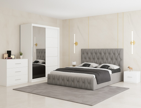 Dormitor Maldive cu Dressing 150x200+Oglinda