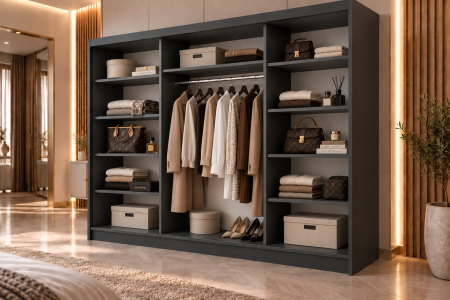 Dressing Emporio 250x200 Gri Antracit și Cașmir [3]