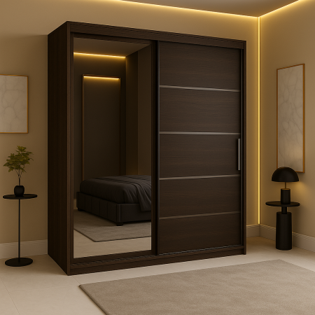 Dressing Emporio Wenge 150x200 DRESSING/DULAP - Dressing Emporio Wenge 150x200